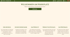 Desktop Screenshot of pfarrplatz.com
